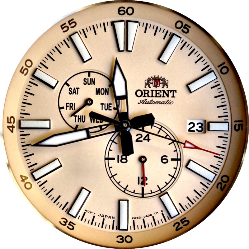 Orient Orologio Sport Field Pelle Marrone - RA-AK0405Y10B